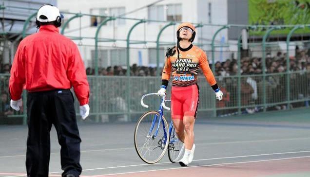 競輪の落車事故の失格・賞金