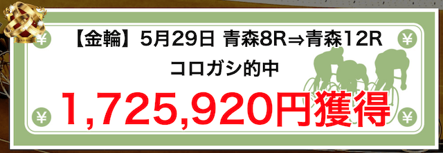 日本競輪投投資会_的中実績1