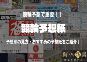 全国の競輪場の予想紙一覧！購入場所・閲覧方法・見方もご紹介！画像