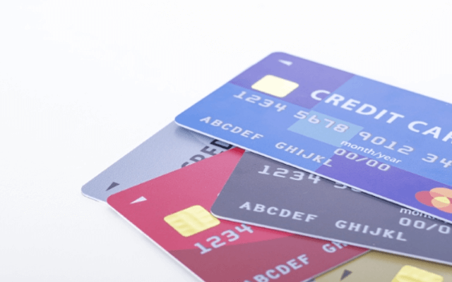 クレジットカードの提示