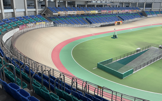 500mバンクの競輪場