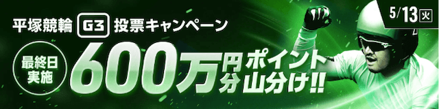 ウィンチケット重賞キャンペーン