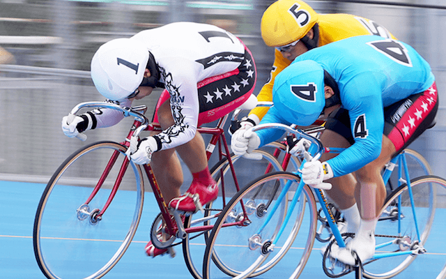 競輪7車立てレース　自在型選手